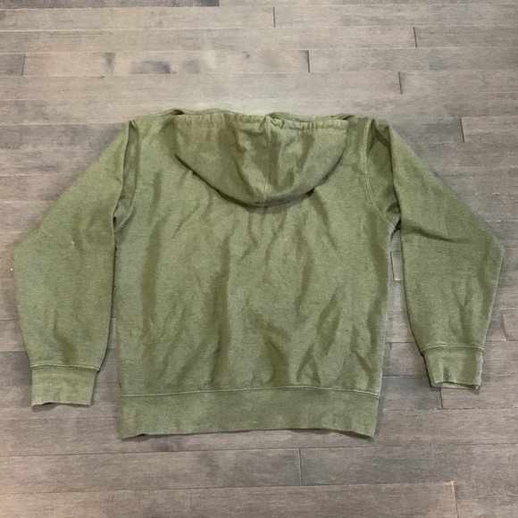 Women’s S NFQ Green With Red ‘A Different Breed Logo’ Light Weight Hoodie - Picture 6 of 6